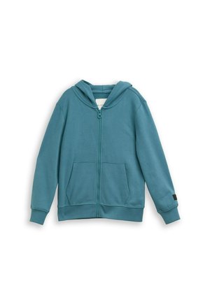 BASIC - Sweatjacke - pastel teal