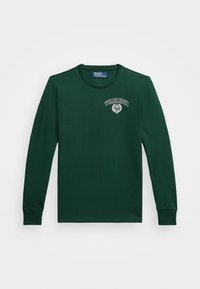 WIMBLEDON CREST JERSEY LONG SLEEVE TEE - Pitkähihainen paita - moss agate