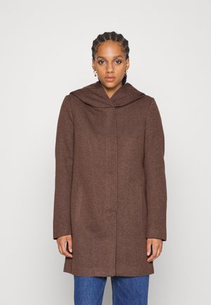 ONLY ONLSEDONA LIGHT COAT - Cappotto corto - hot fudge melange