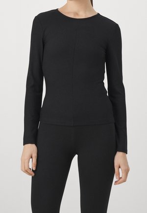 Langarmshirt - black