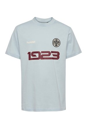 Hummel HUMMEL HMLJR REG GRAPHIC T-SHIRT S/S UNISEX - T-Shirt print - skyway