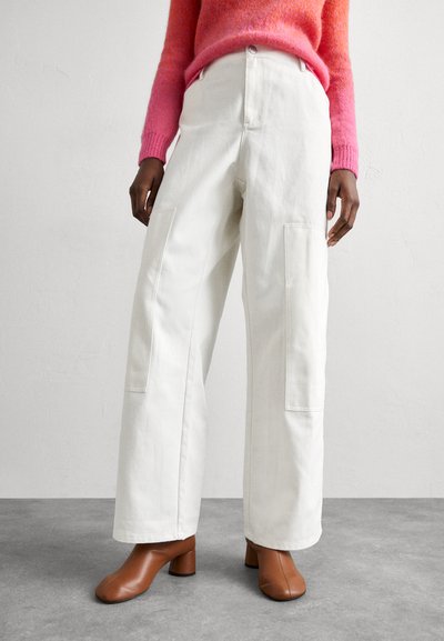 STAUD PAINTER PANT - Pantalon classique - white