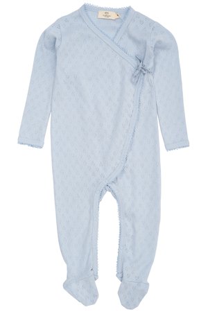 POINTELLE UNISEX - Salopetă bebeluși - dusty blue