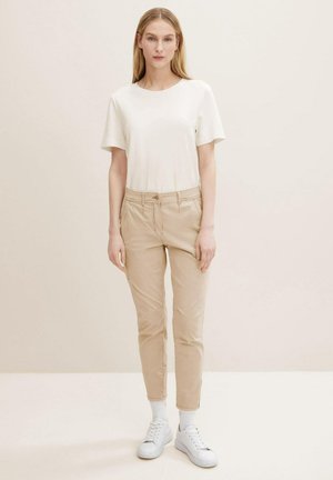 Chinos - silver ecru
