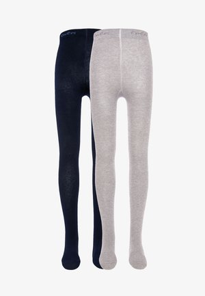 2 PACK UNISEX - Hulahopke - grey/marine