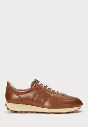Polo Ralph Lauren PRL TRAIL 125 LEATHER SNEAKER - Baskets basses - pale russet