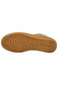 Paul Green Sneakers basse - grained n ssuede tan biscuit