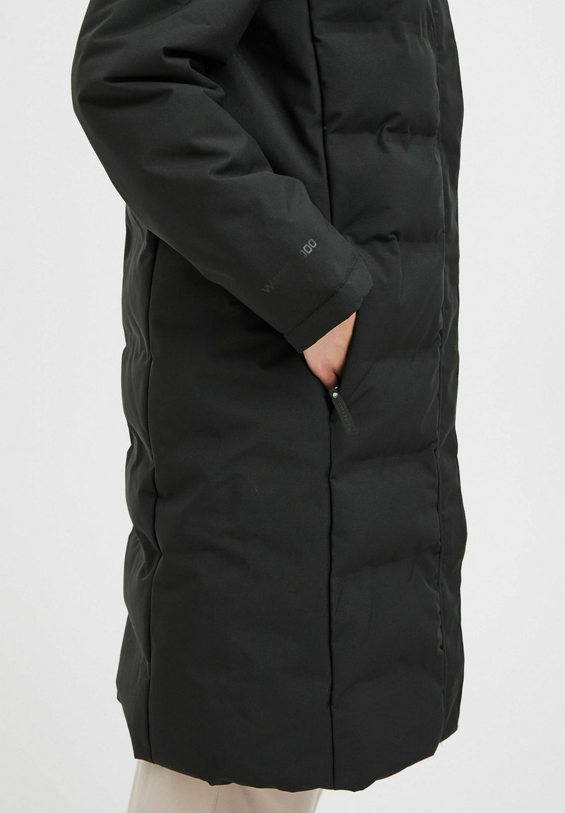 Blend NORTH BEND NBMalika dames parka waterdicht winddicht ademend winterjas met waterkolom 8000mm W-PRO weersbeschermingssysteem, maat: 36, kleur: zwart (1001), zwart, 40