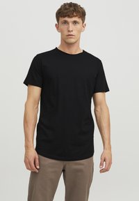 Jack & Jones - EBASHER TEE O-NECK  - Camiseta básica - black Imagen en miniatura 1