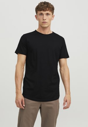 EBASHER TEE O-NECK  - T-shirts basic - black