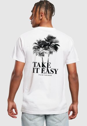 Mister Tee Print T-shirt - white