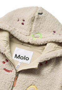 Molo HAZZY JACKET UNISEX - Fleecetakki - sand