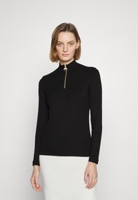 Barbour International - CARMONA - Long sleeved top - black Thumbnail Image 1