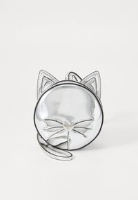 IKON POUCH - Schoudertas - silver-coloured