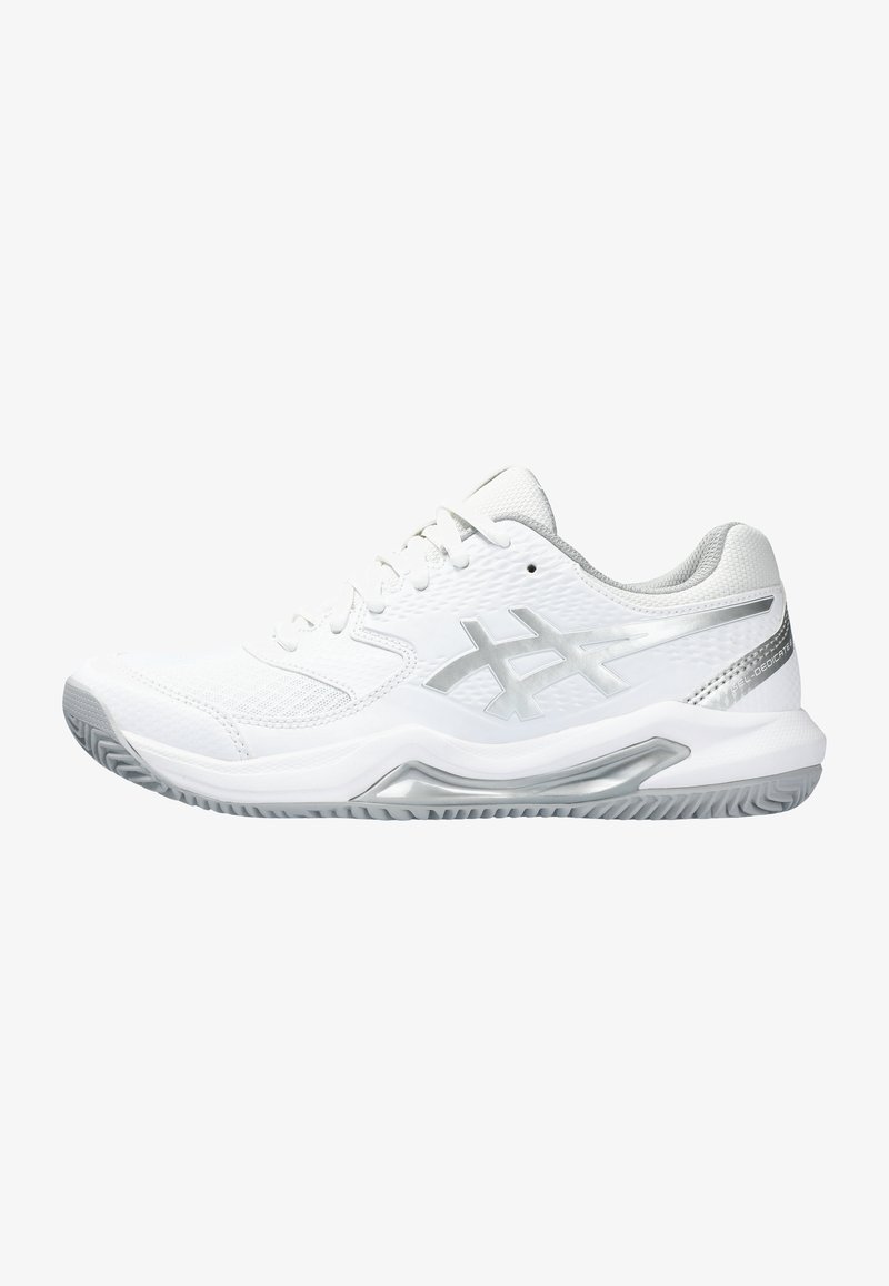 ASICS - GEL-DEDICATE 8 CLAY - Tennisschuh für Sandplätze - white pure silver, Vergrößern