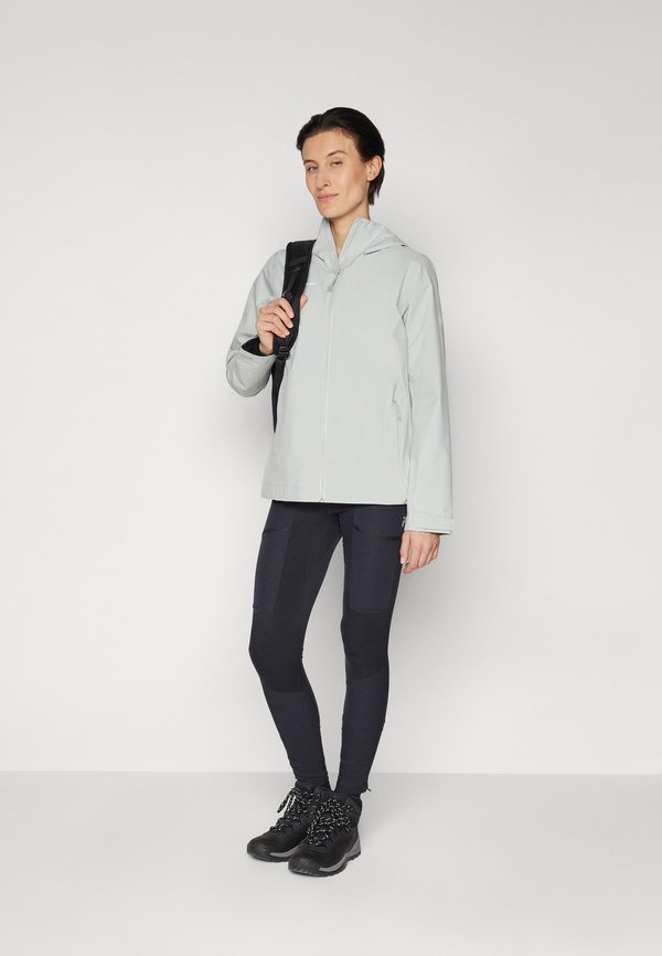 LINARD LIGHT HOODED JACKET WOMEN - Hardshell jacket - silver sage3