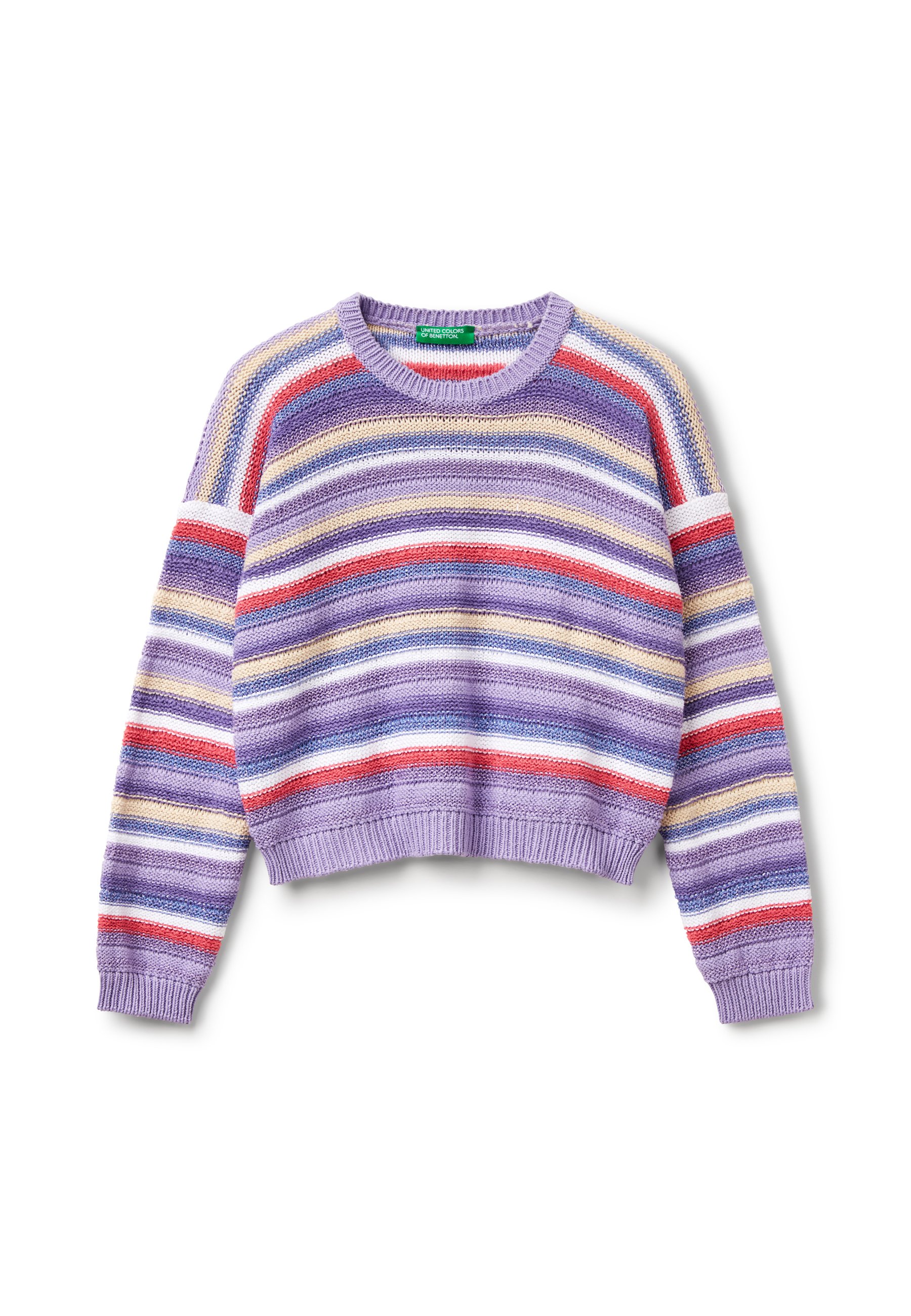 Baumwolle Pulli Benetton United Colors Of Benetton STRIPED Jumper