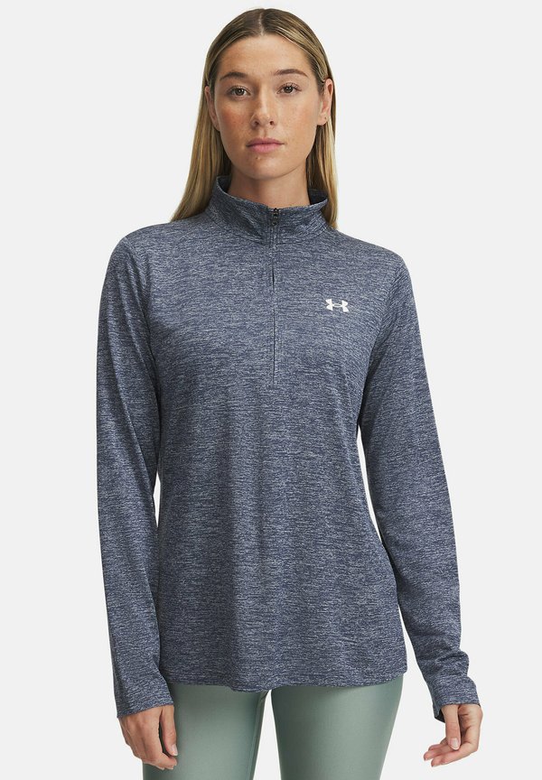 TECH TWIST - Long sleeved top - downpour gray