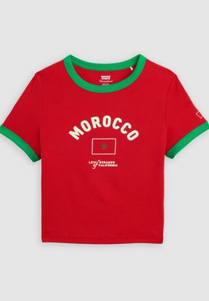 Levi's®, FOOTBALL RINGER - T-shirt imprimé - multi-colored