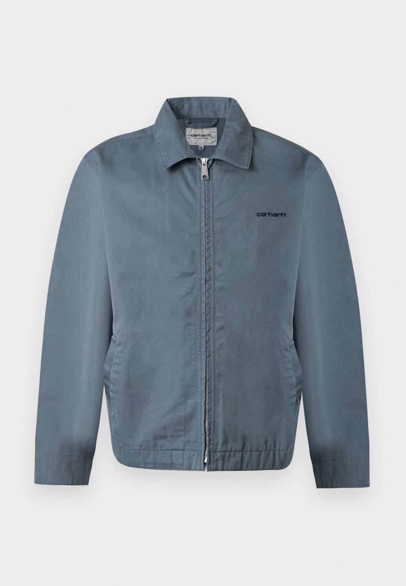 Carhartt WIP MODULE SCRIPT JACKET - Giacca leggera - cozy blue/black ...