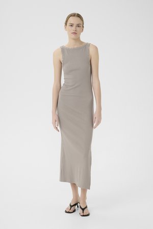 DREW REVERSIBLE EYELET DRESS - Vestito di maglina - rock ridge