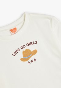 Koton LONG SLEEVE - Pitkähihainen paita - white