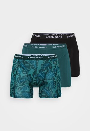 3 PACK - Bokserbriefs - black/green