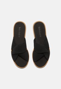 Timberland SLIDE  - Mules - black knit