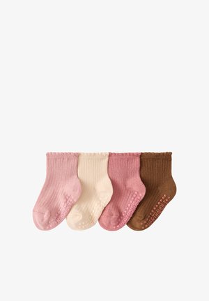 Vertbaudet, 4 PACK - Socks - altrosa