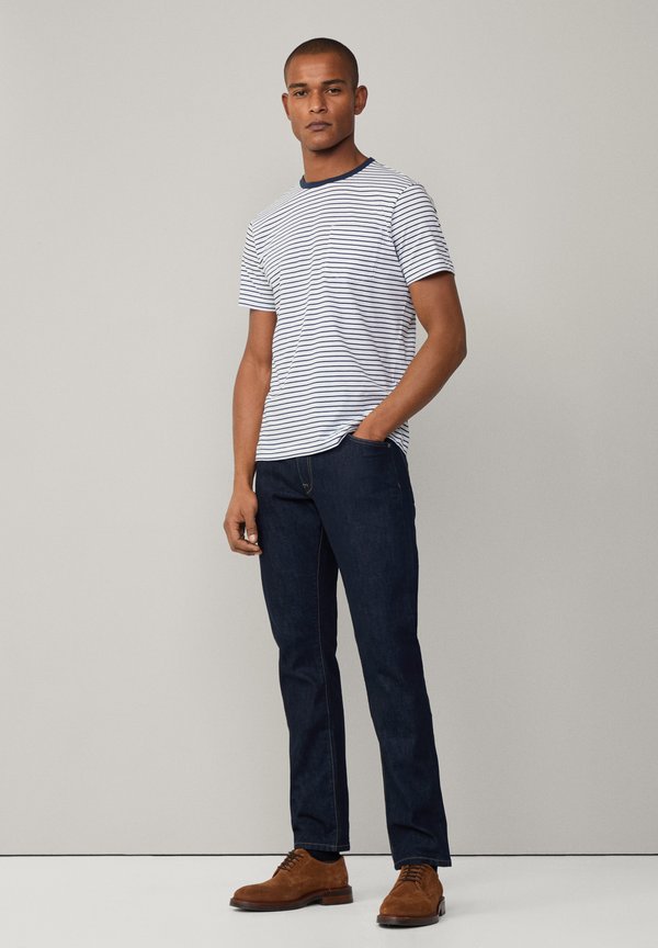 STRIPE POCKET TEE - Print T-shirt4