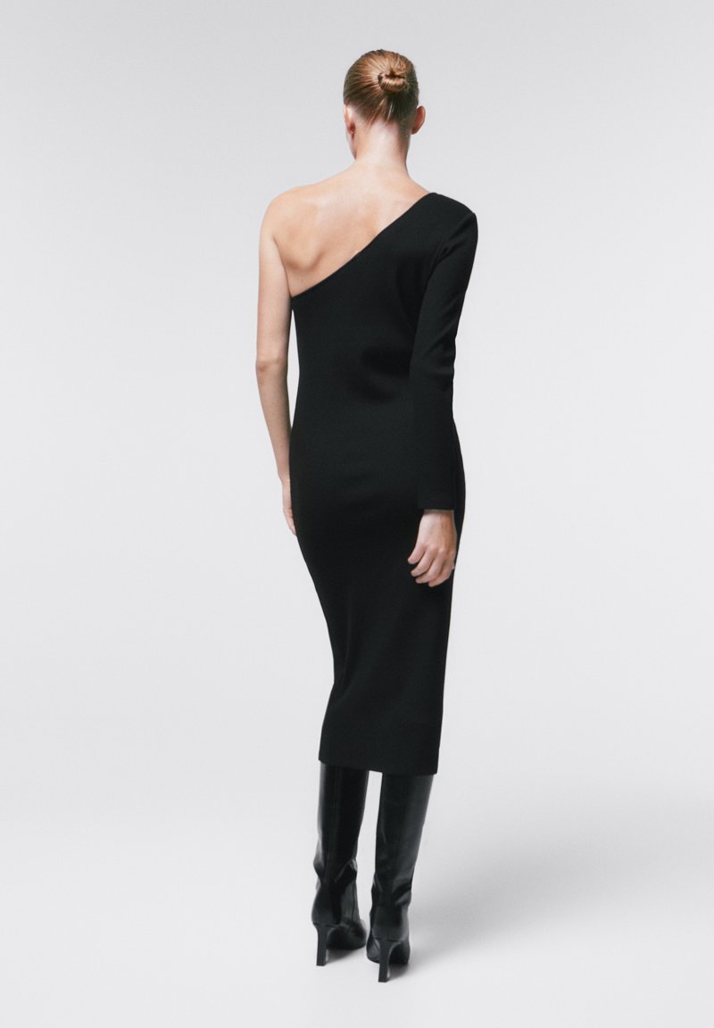 massimo dutti black knit dress Day - Maxi dress