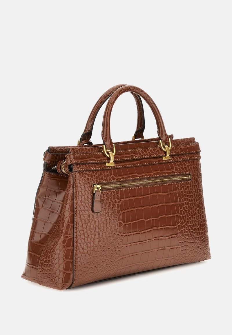 Kroko Optik Guess Braune Handtasche Guess Tasche Kroko Optik GrÃ¼n - Main Image