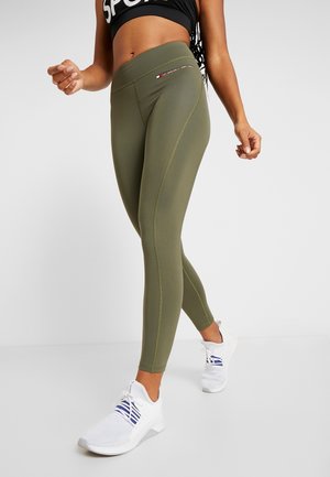 Tights - dark green