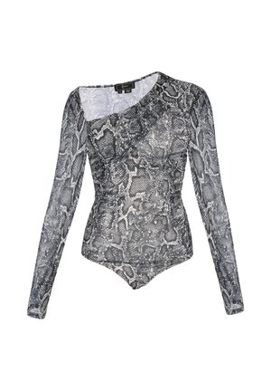 faina, Longsleeve - black/beige