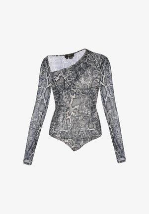 faina, Longsleeve - black/beige