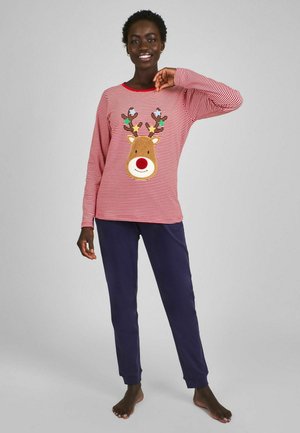 REINDEER SET MATERNITY - REGULAR FIT - Nattøj sæt - red