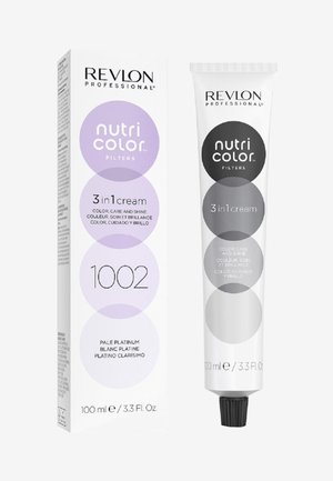 Revlon Professional NUTRI COLOR™ FILTERS 3 IN 1 CREAM COLOR CARE AND SHINE SEMI PERMANENT - Après-shampoing - 1002 pale platinum