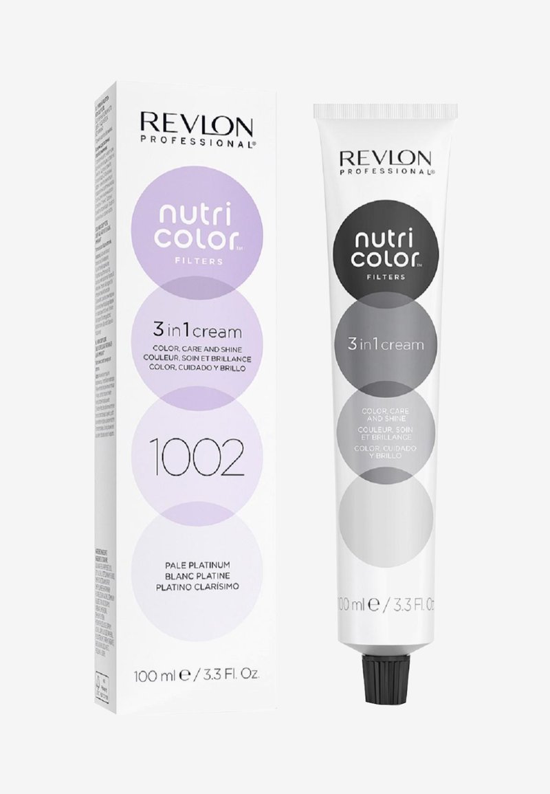 Revlon Professional NUTRI COLOR™ FILTERS 3 IN 1 CREAM COLOR CARE AND SHINE SEMI PERMANENT - Conditioner - 1002 pale platinum