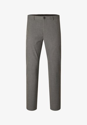 Selected, ROBERT - Stoffhose - grey