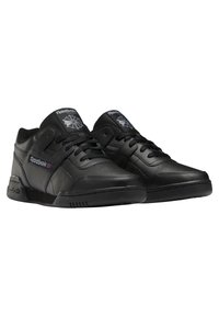 Reebok Classic WORKOUT PLUS - Sneakers basse - core black/core black/pure grey 5