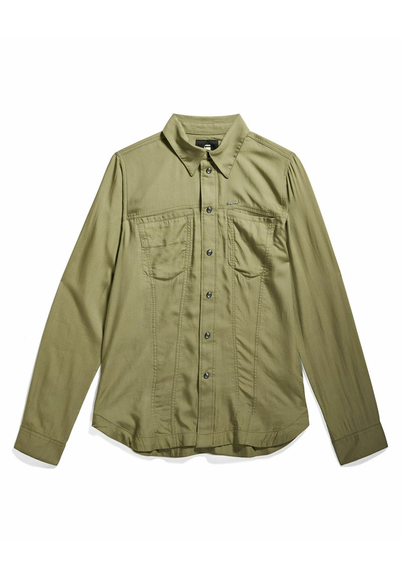 G-Star Overhemdblouse groen G-Star Overhemdblouse groen