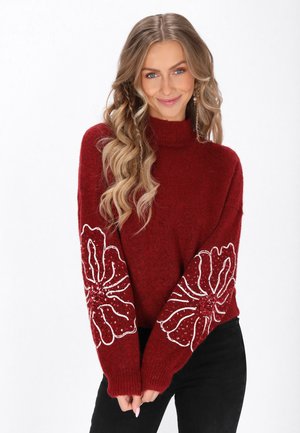 Pullover - burgundy