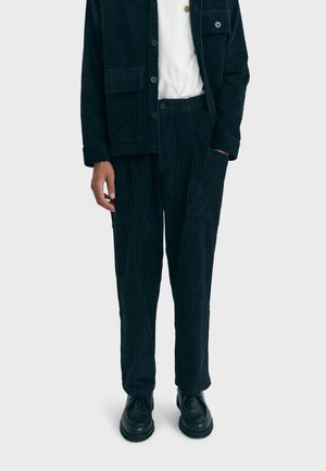 SLACKS MAX - Pantaloni - navy blue