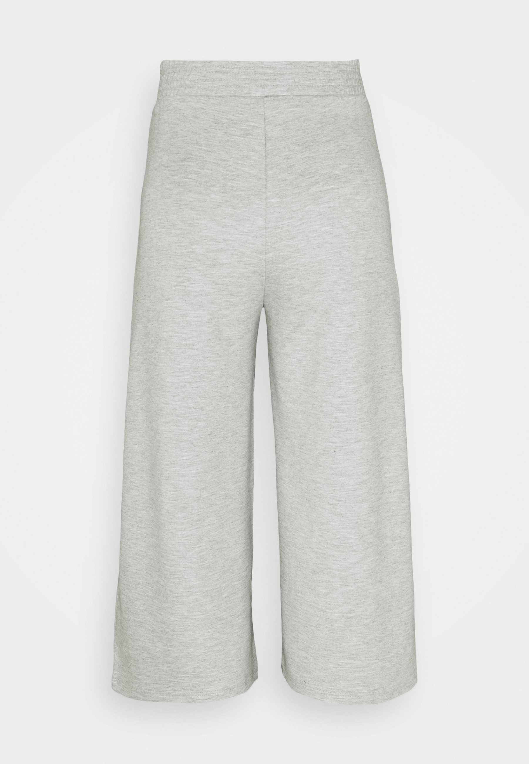 Object Petite OBJMISA CULOTTE A - Pantaloni sportivi - light grey  melange/grigio - Zalando.it