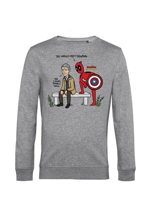 Henry Tiger, DEADPOOL & WOLVERINE YOU SHOULD MEET DOGPOOL - Sweatshirt - heather grey