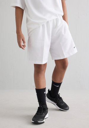 Nike Performance UNISEX - Sportovní kraťasy - white/black