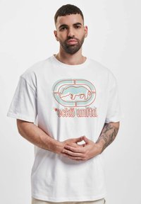 ecko unltd. - DOUBLE - Print T-shirt - white Thumbnail Image 1