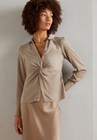 Anna Field - Blouse - taupe Miniatuurafbeelding 1