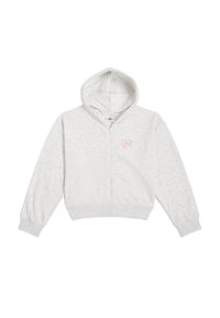 Sweatjacke - white melange