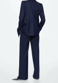Mango Abrigo corto - royal blue